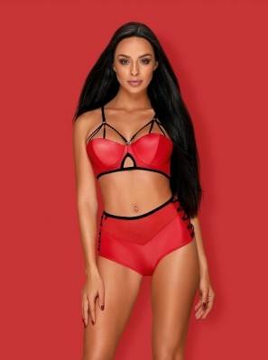Leatheria 2-pcs set red